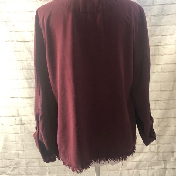 Sanctuary Plum Jacket with buttons, Size M - Picture 9 of 13